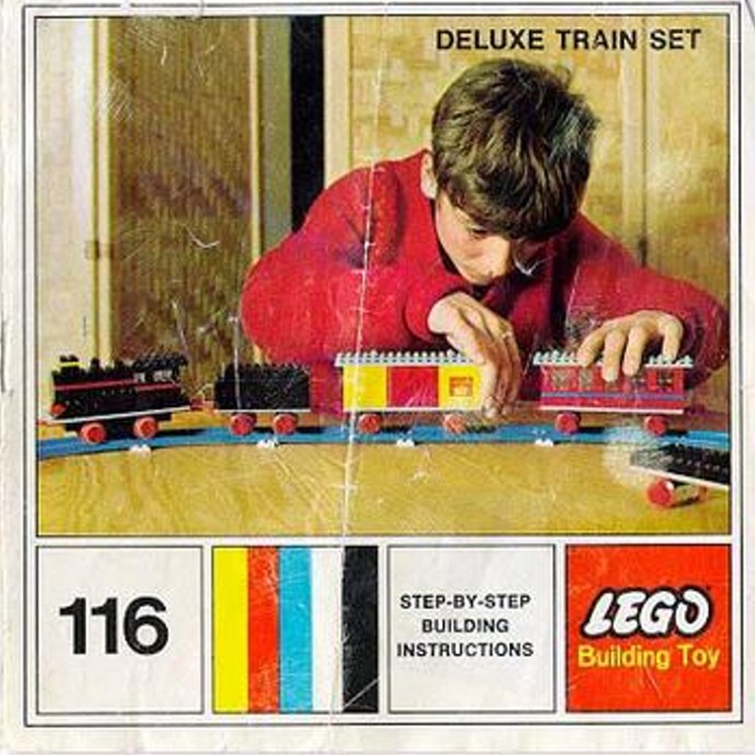 LEGO 116 Deluxe Motorized Train Set