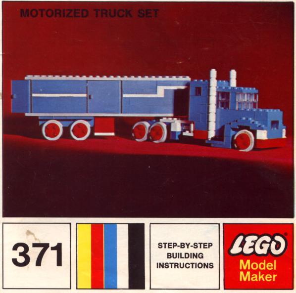 LEGO 371 Motorized Truck Set