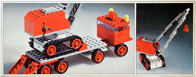 LEGO 337 Truck with crane