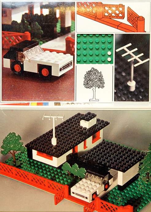 LEGO 345 House with car