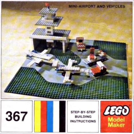 LEGO 367 Mini Airport and Vehicle