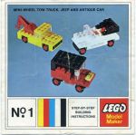 LEGO 1 Kraft Velveeta Mini-Wheel Model Maker Set 1