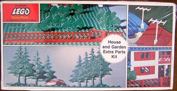 LEGO 167 House and Garden Extra Parts Kit