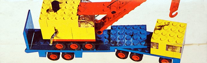 LEGO 680 Low-Loader with Crane