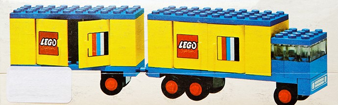 LEGO 685 Legoland Truck with Trailer