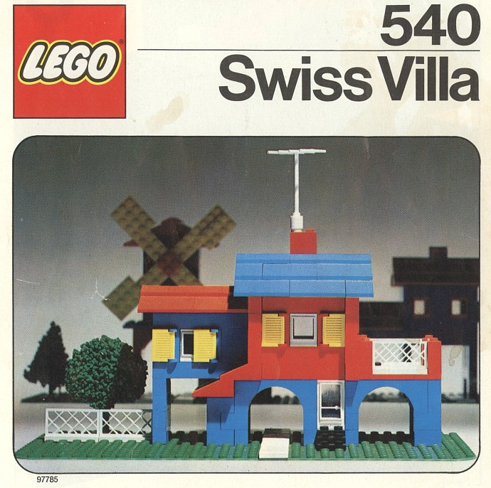 LEGO 540 Swiss villa