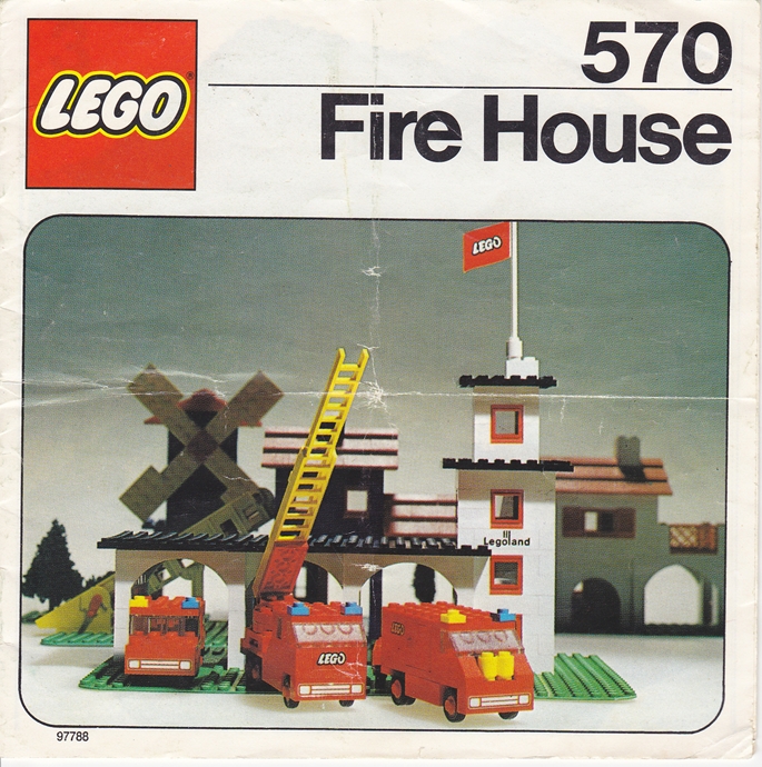 LEGO 570 - Fire House