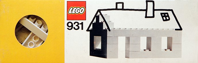 LEGO 931 - White Bricks