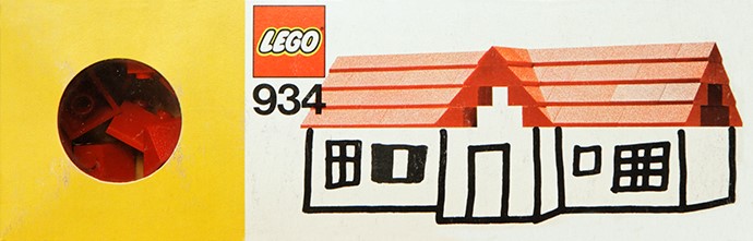 LEGO 934 - Roof Bricks, 45°