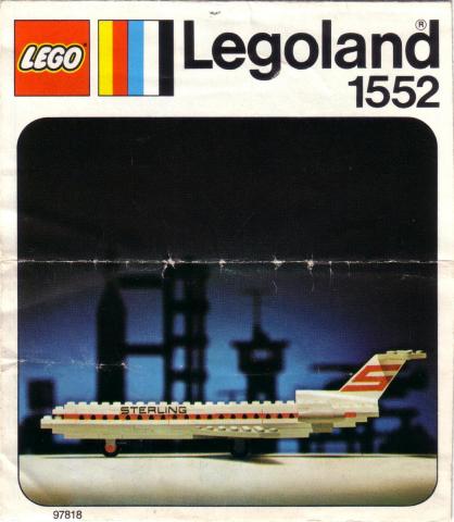 LEGO 1552 Sterling Boeing 727