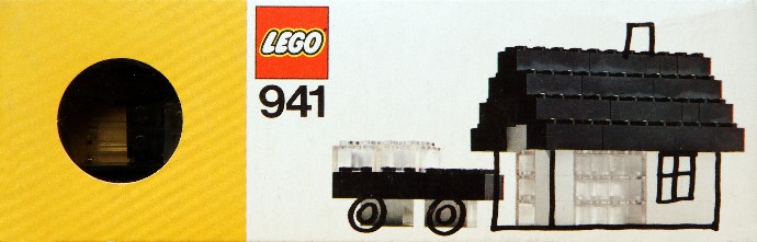 LEGO 941 - Black and Clear Bricks