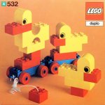 LEGO 532 Pull-Along Ducks