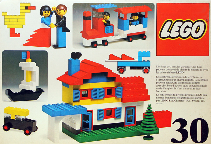 LEGO 30 - Basic Building Set, 3+