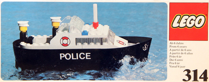 LEGO 314 - Police Launch