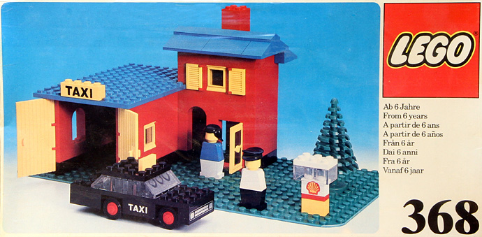 LEGO 368 Taxi Garage