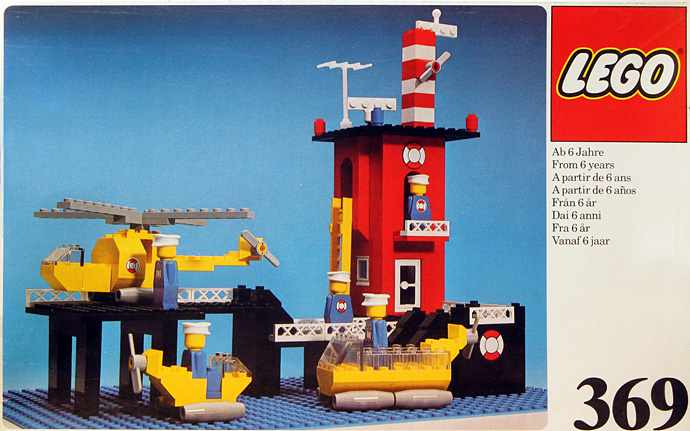 LEGO 369 Coast Guard Station