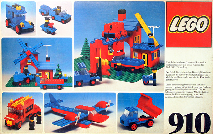 LEGO 910 - Advanced Basic Set, 6+