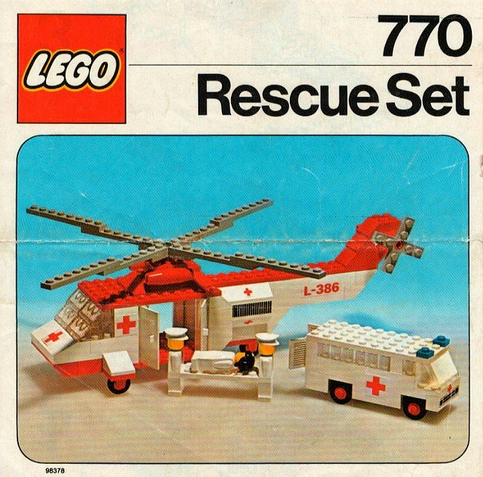 LEGO 770 - Rescue Set