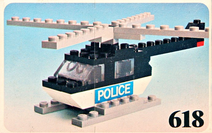 LEGO 618 Police Helicopter