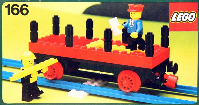 LEGO 166 Flat wagon