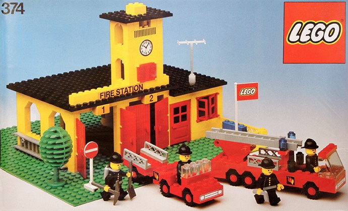 LEGO 374 Fire Station