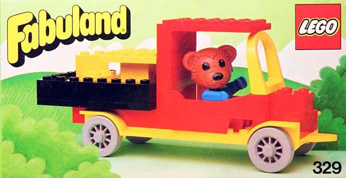 LEGO 329 - Bernard Bear and his Delivery Lorry