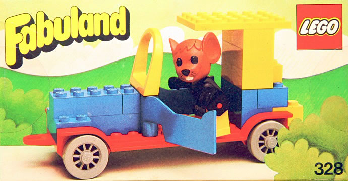 LEGO 328 - Michael Mouse and his New Car