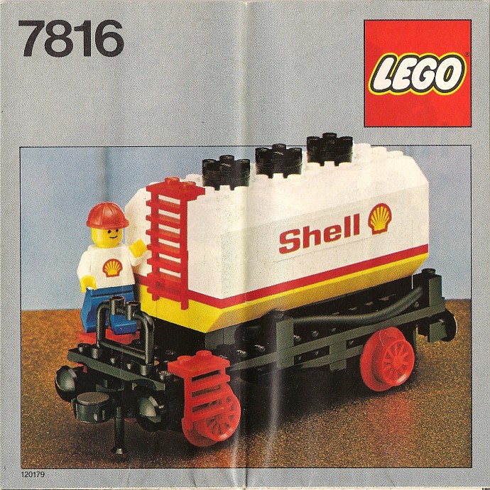 LEGO 7816 - Shell Tanker Wagon