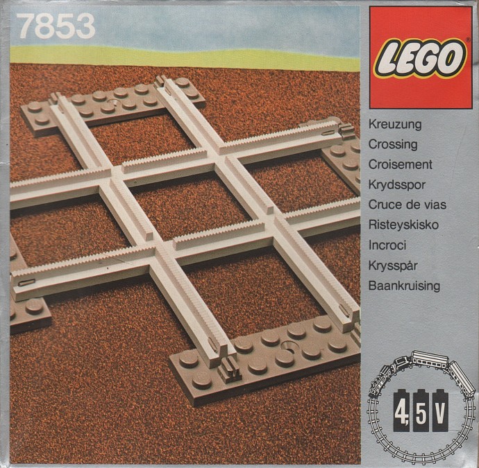 LEGO 7853 Crossing, Grey 4.5 V