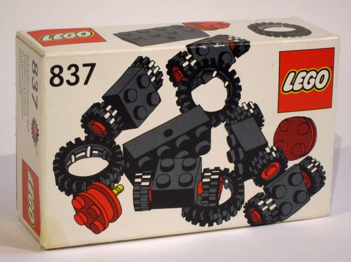 LEGO 837 - Wheels and Tyres Parts Pack