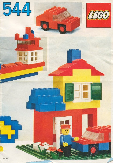 LEGO 544 - Basic Building Set, 5+