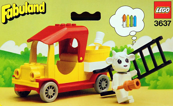 LEGO 3637 - Gertrude Goat the painter