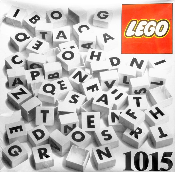 LEGO 1015 - Letters Large