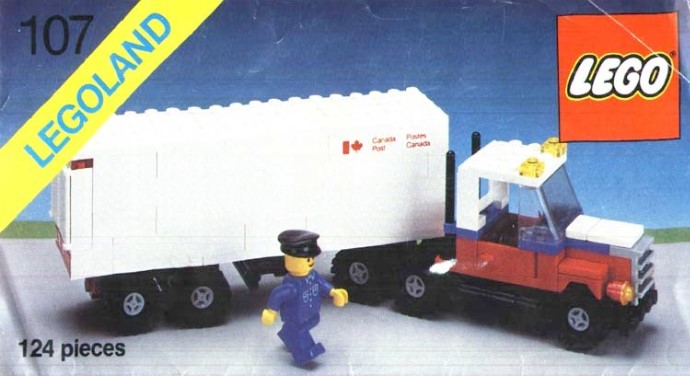 LEGO 107 - Mail Truck