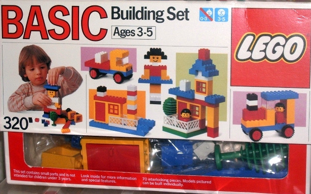 LEGO 320 - Basic Building Set, 3+