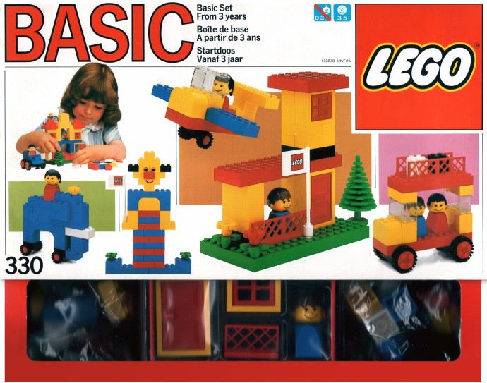 LEGO 330 - Basic Building Set, 3+