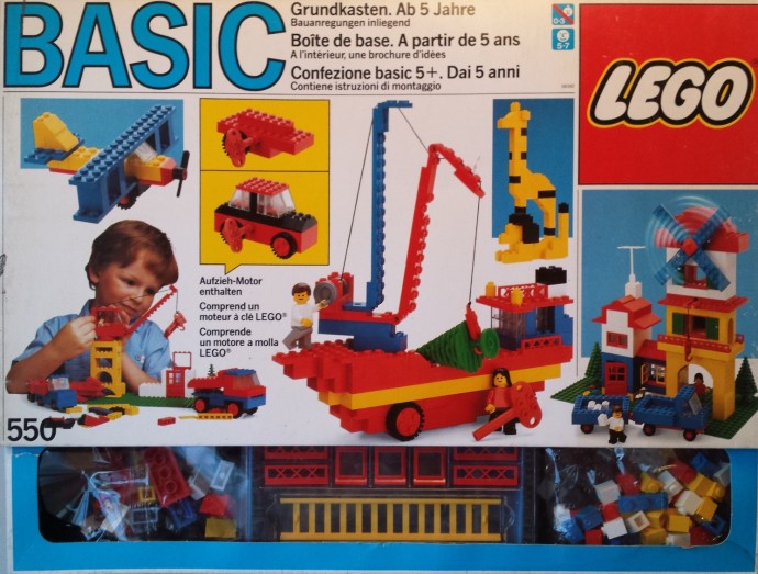 LEGO 550 - Basic Building Set, 5+