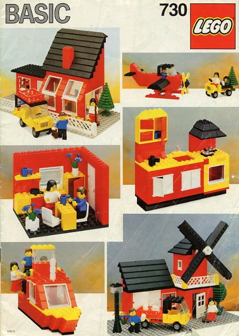 LEGO 730 - Basic Building Set, 7+