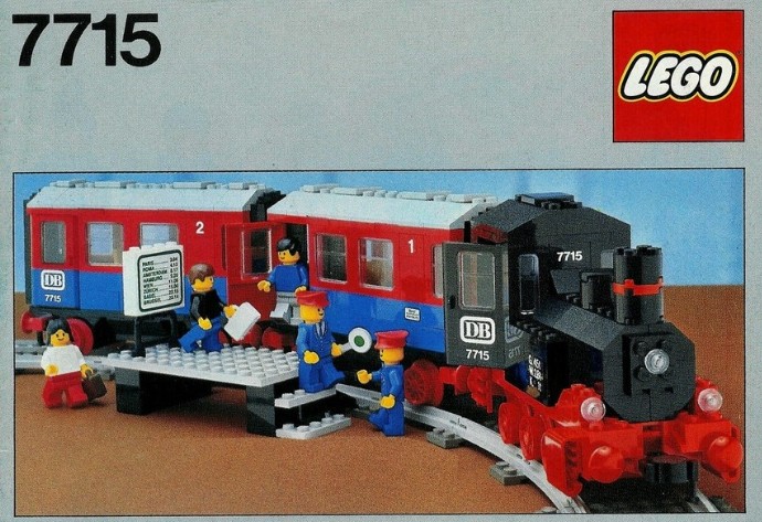 LEGO 7715 - Push-Along Passenger Steam Train