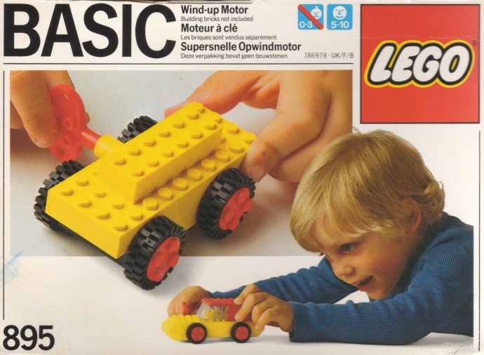 LEGO 895 - Wind-Up Motor