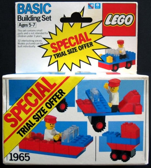 LEGO 1965 - Building Set, Trial Size Offer