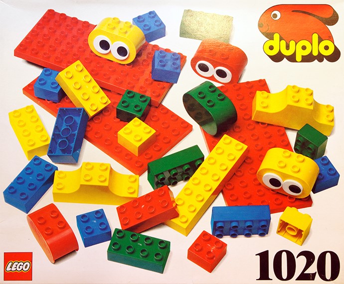 LEGO 1020 - Basic Bricks - 90 elements