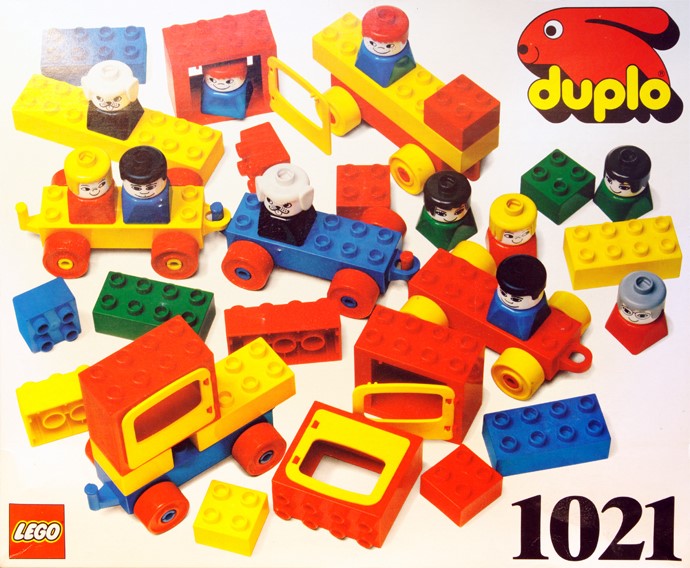 LEGO 1021 - Basic Vehicles - 78 elements