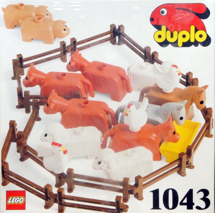 LEGO 1043 - Farm Animals Set