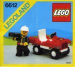 LEGO 6612 Fire Chief's Car