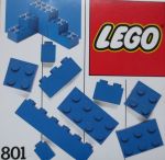 LEGO 801 Extra Bricks Blue