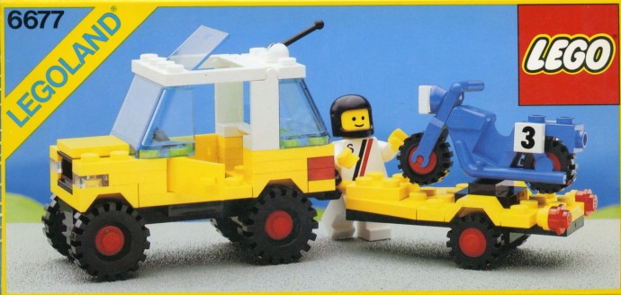 LEGO 6677 - Motocross Racing