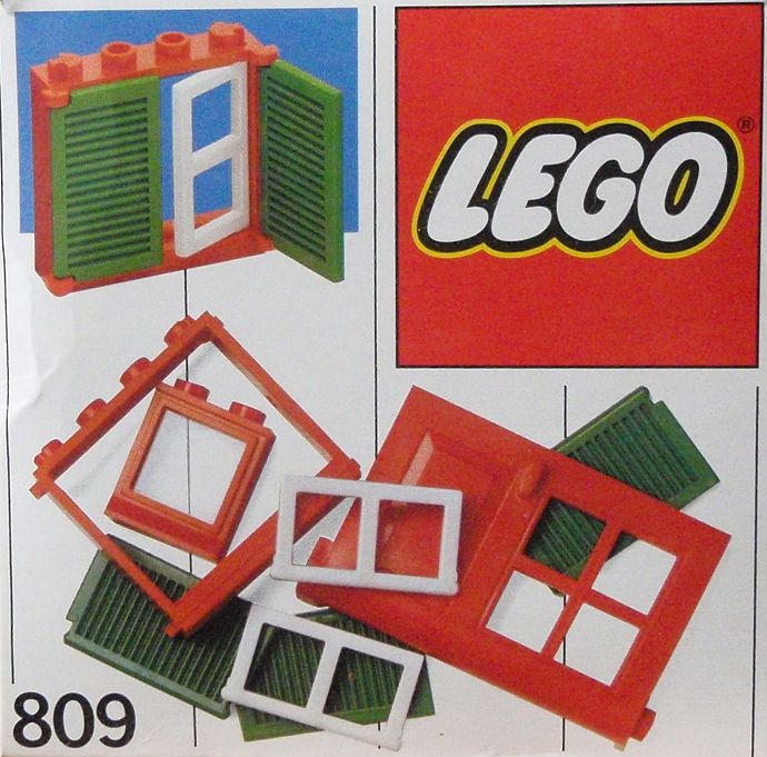 LEGO 809 - Doors and Windows