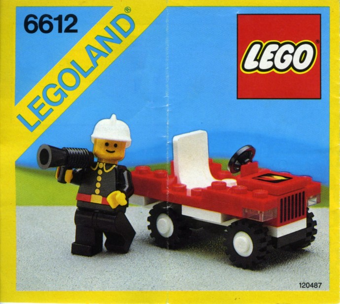 LEGO 6612 - Fire Chief's Car