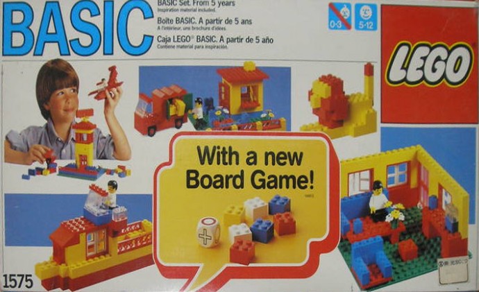 LEGO 1575 - Basic Set 5+ with Board Game